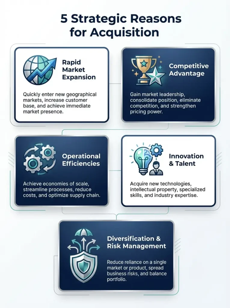 5 strategic reasons for acquisition