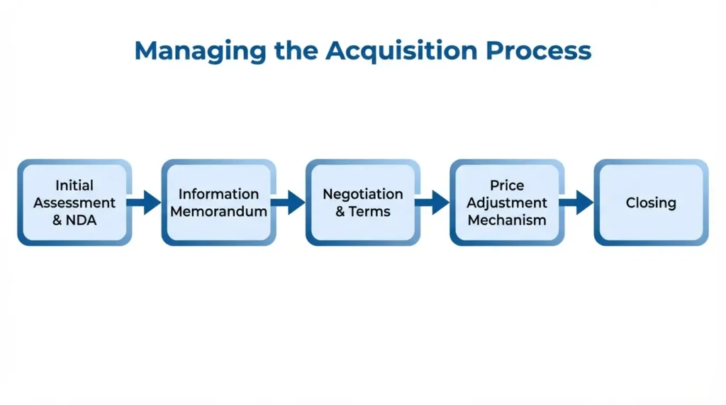 merge & acquisition considerations - acquisition process